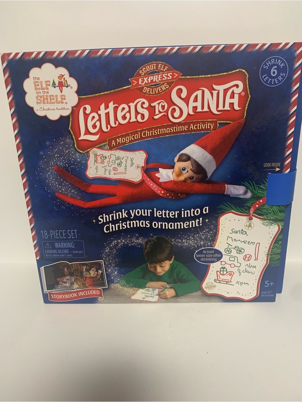 The Elf on the Shelf Letters to Santa Kids Activity Set